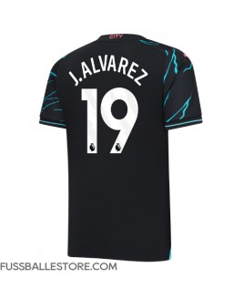 Günstige Manchester City Julian Alvarez #19 3rd trikot 2023-24 Kurzarm